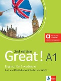 Great! A1, 2nd edition. Kurs- und Übungsbuch mit Audio - 