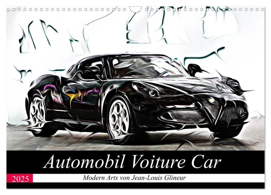 Automobil Voiture Car (Wandkalender 2025 DIN A3 quer), CALVENDO Monatskalender - Jean-Louis Glineur alias DeVerviers