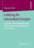 Lobbying für erneuerbare Energien - Alexandra Seibt