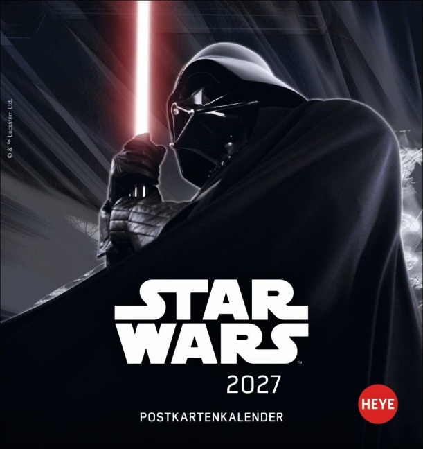 Star Wars Postkartenkalender 2027 - 