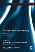 Cover-Bild zum Titel 'Social Protection in Developing Countries' von ''