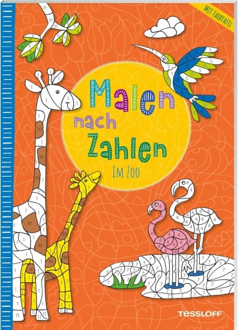 Malen nach Zahlen. Im Zoo - 