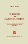 Cover-Bild zum Titel 'Geschichte des Selbstbewusstseins' von 'Ulrich Claesges'