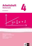 Arbeitshefte Mathematik 4. Neubearbeitung. Arbeitsheft plus Lösungsheft. Rationale Zahlen, Terme, Gleichungen und Ungleichungen, Geometrie, Flächen-und Rauminhalte, Daten und Zufall - 