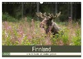 Finnland: eine tierische Entdeckungsreise (Wandkalender 2025 DIN A3 quer), CALVENDO Monatskalender - Alexandra Wünsch