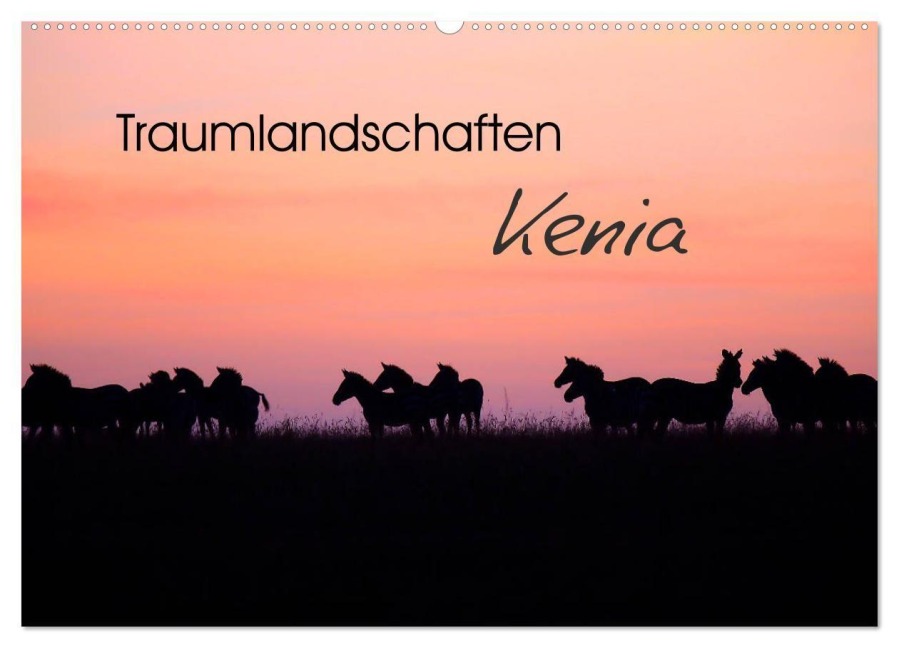 Traumlandschaften Kenia (Wandkalender 2027 DIN A2 quer), CALVENDO Monatskalender - Michael Herzog