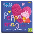 Cover-Bild zum Titel 'Peppa Pig: Peppa mag... - Ein einzigartiges Fühlbuch' von ''