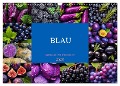 BLAU - Gemüse und Obst - Farbexplosion (Wandkalender 2025 DIN A3 quer), CALVENDO Monatskalender - Susan Michel
