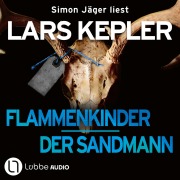 Cover-Bild zum Titel 'Doppelausgabe Flammenkinder/Sandmann, Teil 3 + 4 - Joona Linna' von 'Lars Kepler'