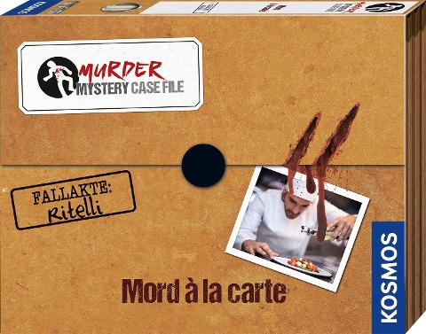 Murder Mystery Case File - Mord à la carte - 