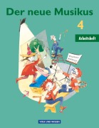 Cover-Bild zum Titel 'Der neue Musikus 4. Schuljahr. Arbeitsheft. Östliche Bundesländer und Berlin' von 'Georg Biegholdt, Sonja Hoffmann, Axel Schmidt, Annerose Schnabel, Jochen Willrodt'