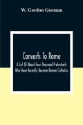 Cover-Bild zum Titel 'Converts To Rome' von 'W. Gordon Gorman'