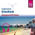 Cover-Bild zum Titel 'Reise Know-How Kauderwelsch AusspracheTrainer Griechisch' von 'Karin Spitzing'