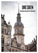 Cover-Bild zum Titel 'Dresden - Beeindruckende Architektur (Wandkalender 2026 DIN A4 hoch), CALVENDO Monatskalender' von 'Jeanette Dobrindt'