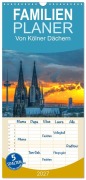 Cover-Bild zum Titel 'Familienplaner 2027 - Von Kölner Dächern mit 5 Spalten (Wandkalender, 21 x 45 cm) CALVENDO' von 'Hans Jürgen Sittig'