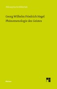 Cover-Bild zum Titel 'Phänomenologie des Geistes' von 'Georg Wilhelm Friedrich Hegel'
