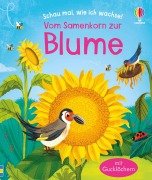 Cover-Bild zum Titel 'Schau mal, wie ich wachse! Vom Samenkorn zur Blume' von 'Lesley Sims'