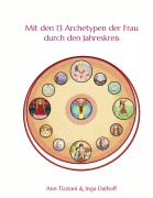 Cover-Bild zum Titel 'Mit den 13 Archetypen der Frau durch den Jahreskreis' von 'Ann Tizziani, Inga Dalhoff'