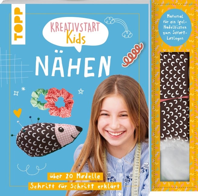 Kreativstart Kids Nähen. Anleitungsbuch und Material - Ina Andresen