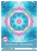 Cover-Bild zum Titel 'Lichtvolle Mandalas (Wandkalender 2026 DIN A4 hoch), CALVENDO Monatskalender' von 'Gaby Shayana Hoffmann'