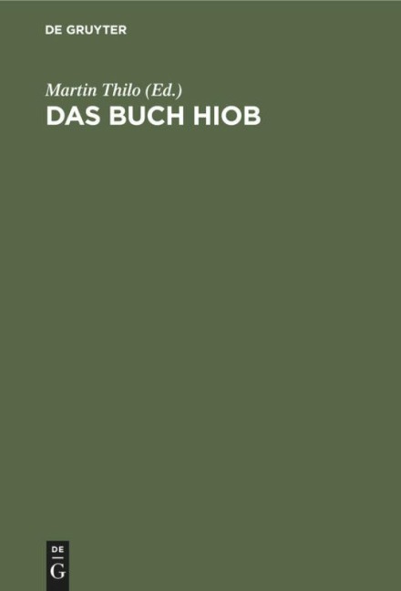 Das Buch Hiob - 