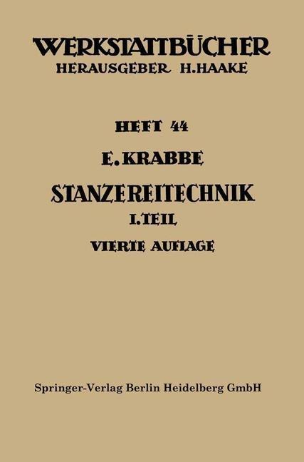 Stanzereitechnik - Erich Krabbe