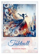 Cover-Bild zum Titel 'Taktvoll - Rhythmische Eleganz (Wandkalender 2026 DIN A3 hoch), CALVENDO Monatskalender' von 'Dusanka Djeric'