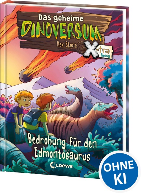 Das geheime Dinoversum Xtra (Band 6) - Bedrohung für den Edmontosaurus - Rex Stone