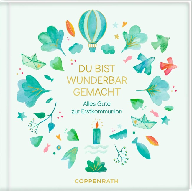 Geldkuvert-Geschenkbuch - Du bist wunderbar gemacht - 