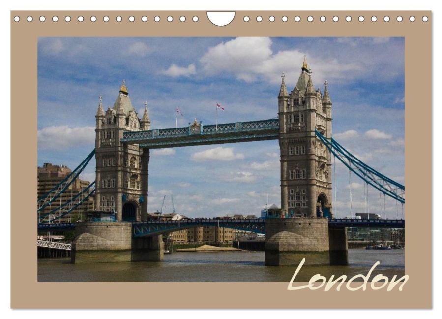 London (Wandkalender 2026 DIN A4 quer), CALVENDO Monatskalender - Andrea Koch