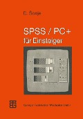 Cover-Bild zum Titel 'SPSS/PC+' von 'Deziderio Sonje'