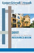 2017 Community Association Law Resource Book - Epsten Grinnell Howell