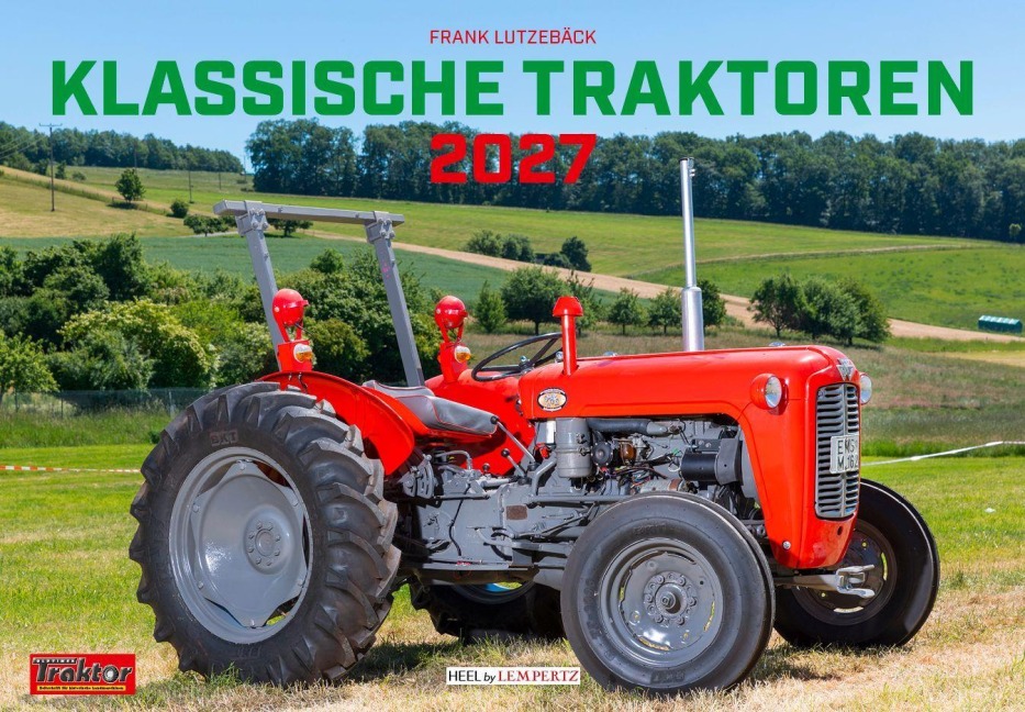Klassische Traktoren 2027 - Mittelformat-Kalender - 