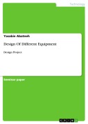 Cover-Bild zum Titel 'Design Of Different Equipment' von 'Yasabie Abatneh'