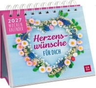 Cover-Bild zum Titel 'Mini-Wochenkalender 2027: Herzenswünsche für dich' von ''