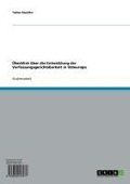 Cover-Bild zum Titel 'Überblick über die Entwicklung der Verfassungsgerichtsbarkeit in Osteuropa' von 'Tobias Raschke'