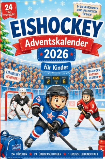 Eishockey-Adventskalender 2026 für Kinder - Tyler Breckmann