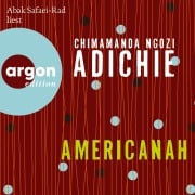 Cover-Bild zum Titel 'Americanah' von 'Chimamanda Ngozi Adichie'