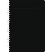 Cover-Bild zum Titel 'Wochenplaner Balacron schwarz 2026 - Büro-Kalender A5 - Cheftimer - black - Ringbindung - 1 Woche 2 Seiten - 128 Seiten - Zettler' von ''