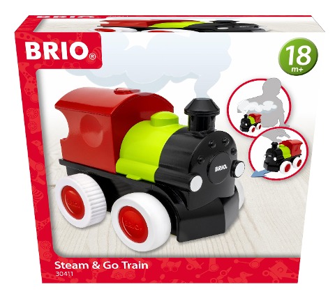 BRIO Infant/ Toddler - Push & Go Zug mit Dampf - 