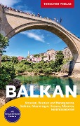 Cover-Bild zum Titel 'TRESCHER Reiseführer Balkan' von 'Matthias Koeffler, Matthias Jacob, Philine von Oppeln, Martin Bock, Frank Dietze'