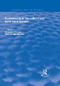 Cover-Bild zum Titel 'Sustainability in Agricultural and Rural Development' von ''