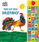 Cover-Bild zum Titel 'Eric Carle - Tiere auf dem Bauernhof - 30-Button-Soundbuch - Hardcover-Buch mit 30 Geräuschen' von ''