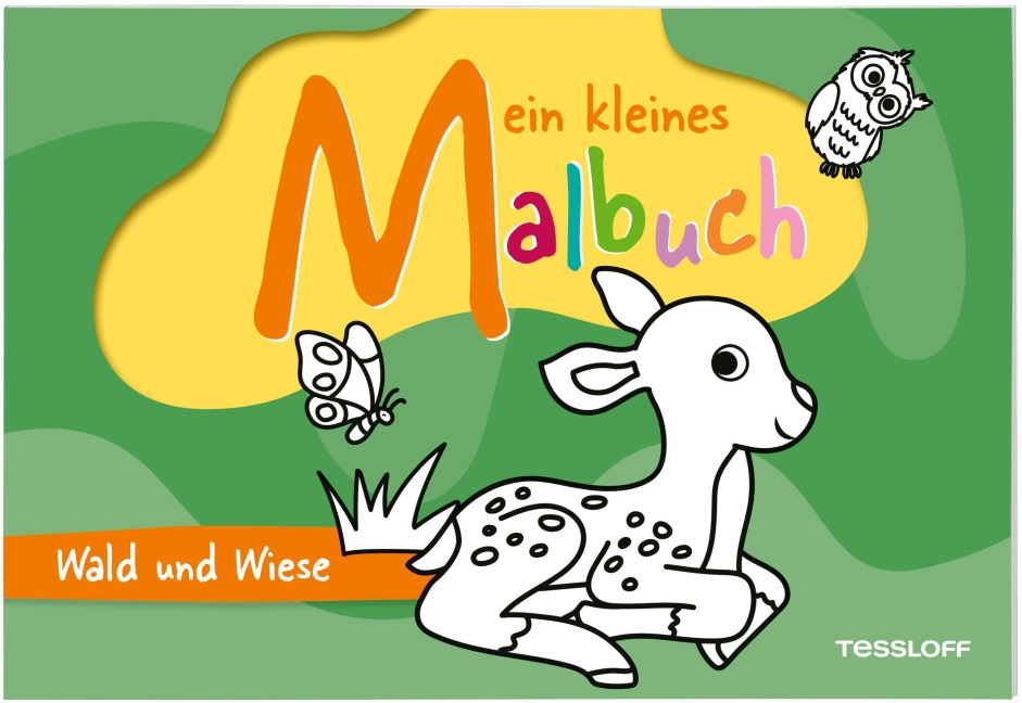 Mein kleines Malbuch. Wald und Wiese - 
