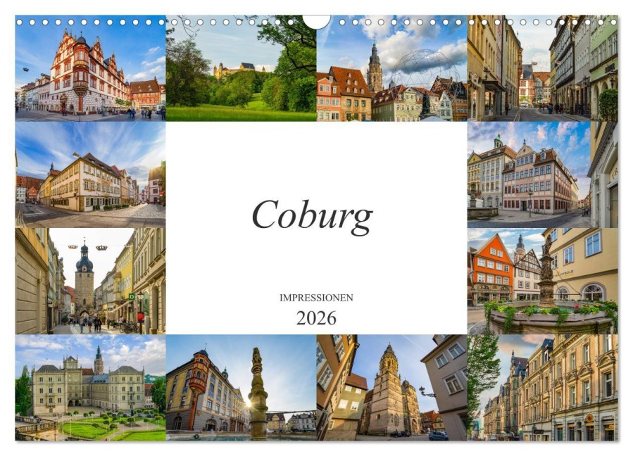 Coburg Impressionen (Wandkalender 2026 DIN A3 quer), CALVENDO Monatskalender - Dirk Meutzner