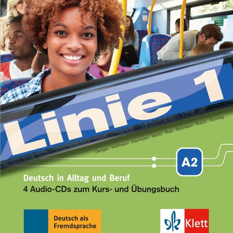 Linie 1 A2. 4 Audio-CDs zum Kurs- und Übungsbuch - Stefanie Dengler, Ludwig Hoffmann, Susan Kaufmann, Ulrike Moritz, Margret Rodi