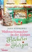 Cover-Bild zum Titel 'Weihnachtszauber in der kleinen Bücherei der Herzen' von 'Jana Schikorra'