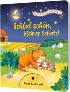 Cover-Bild zum Titel 'Mein Puste-Licht-Buch: Schlaf schön, kleiner Schatz!' von 'Madlen Ottenschläger'