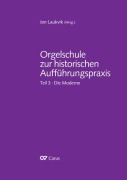 Cover-Bild zum Titel 'Orgelschule zur historischen Aufführungspraxis Teil 3' von 'Jon Laukvik'