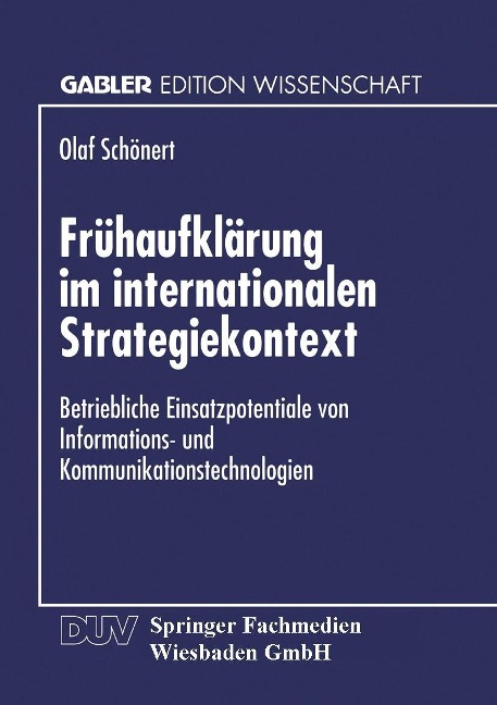 Frühaufklärung im internationalen Strategiekontext - 